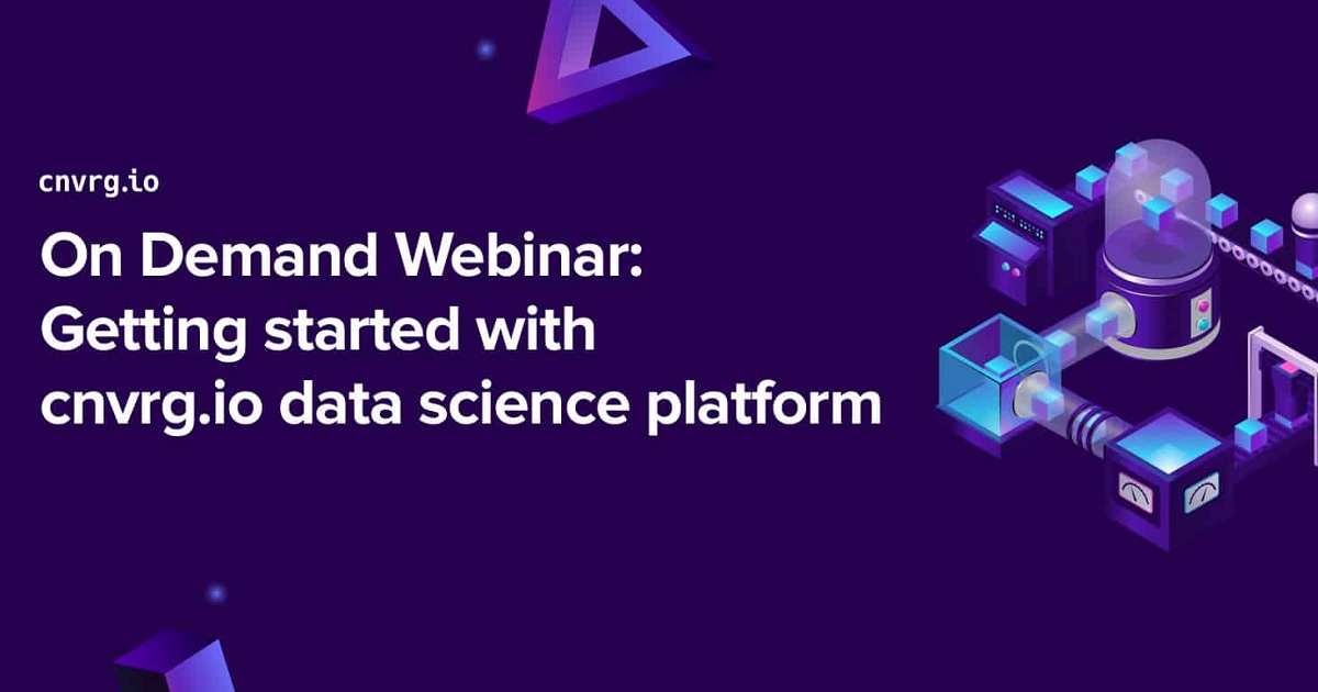 Getting started with cnvrg.io data science platform