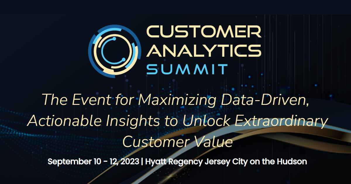 Customer Analytics Summit
