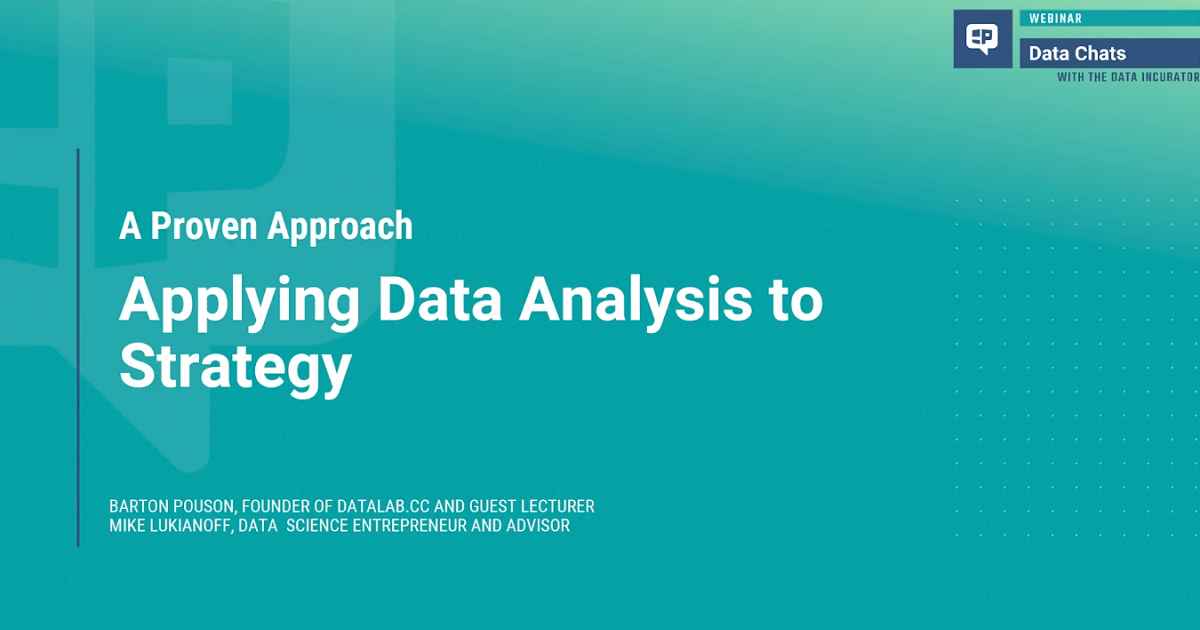 Applying Data Analysis to Strategy: A Proven Approach
