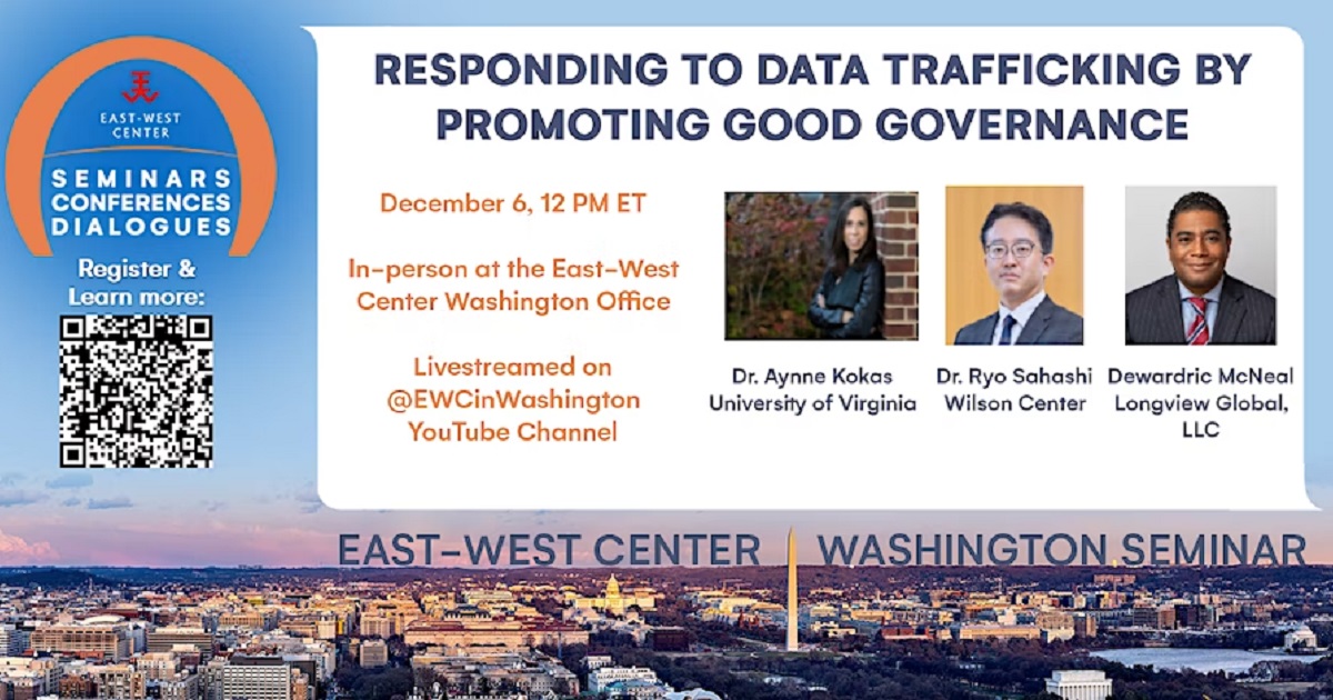 Responding to Data Trafficking by Promoting Good Governance