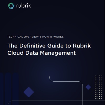 The Definitive Guide to Rubrik Cloud Data Management